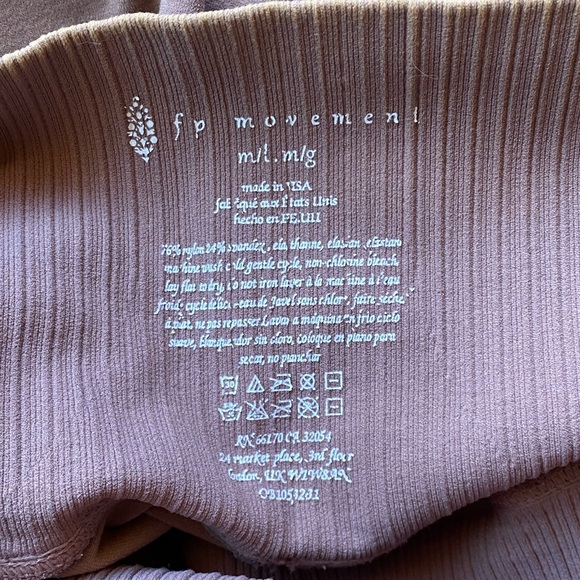 Free People Movement High-Rise 7/8 Length Good Karma Leggings - Picture 5 of 6